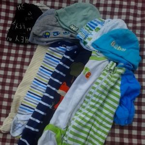 🍀3/15 Carter's Baby Boy Bundle 🦊🦕🦖🐻